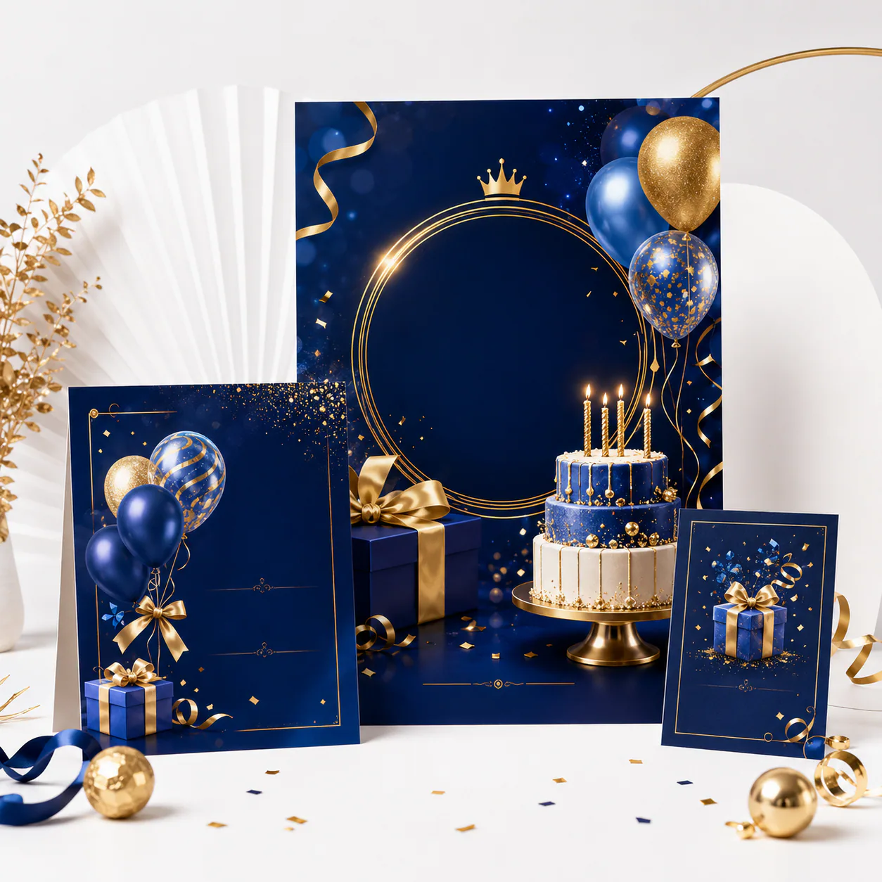 Birthday Posters MO’ MART branding service image