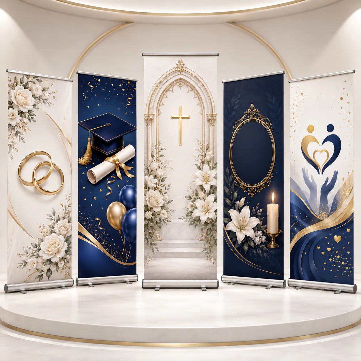 Ceremony Banners MO’ MART branding service image