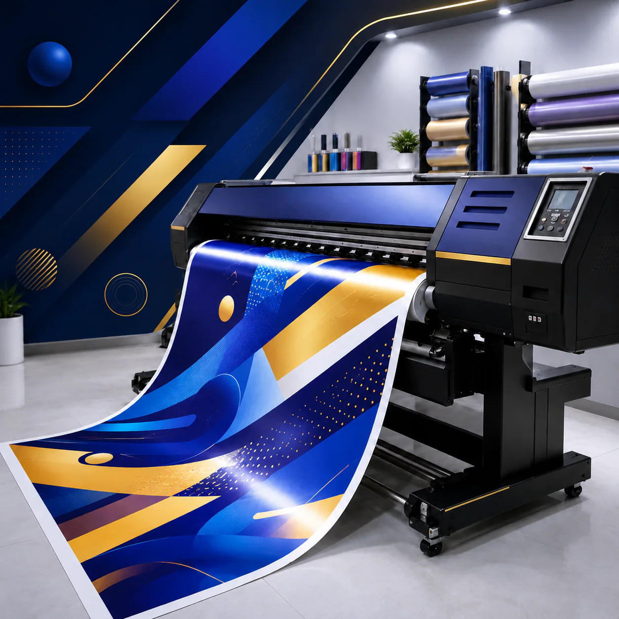 Large Format Printing MO’ MART branding service image