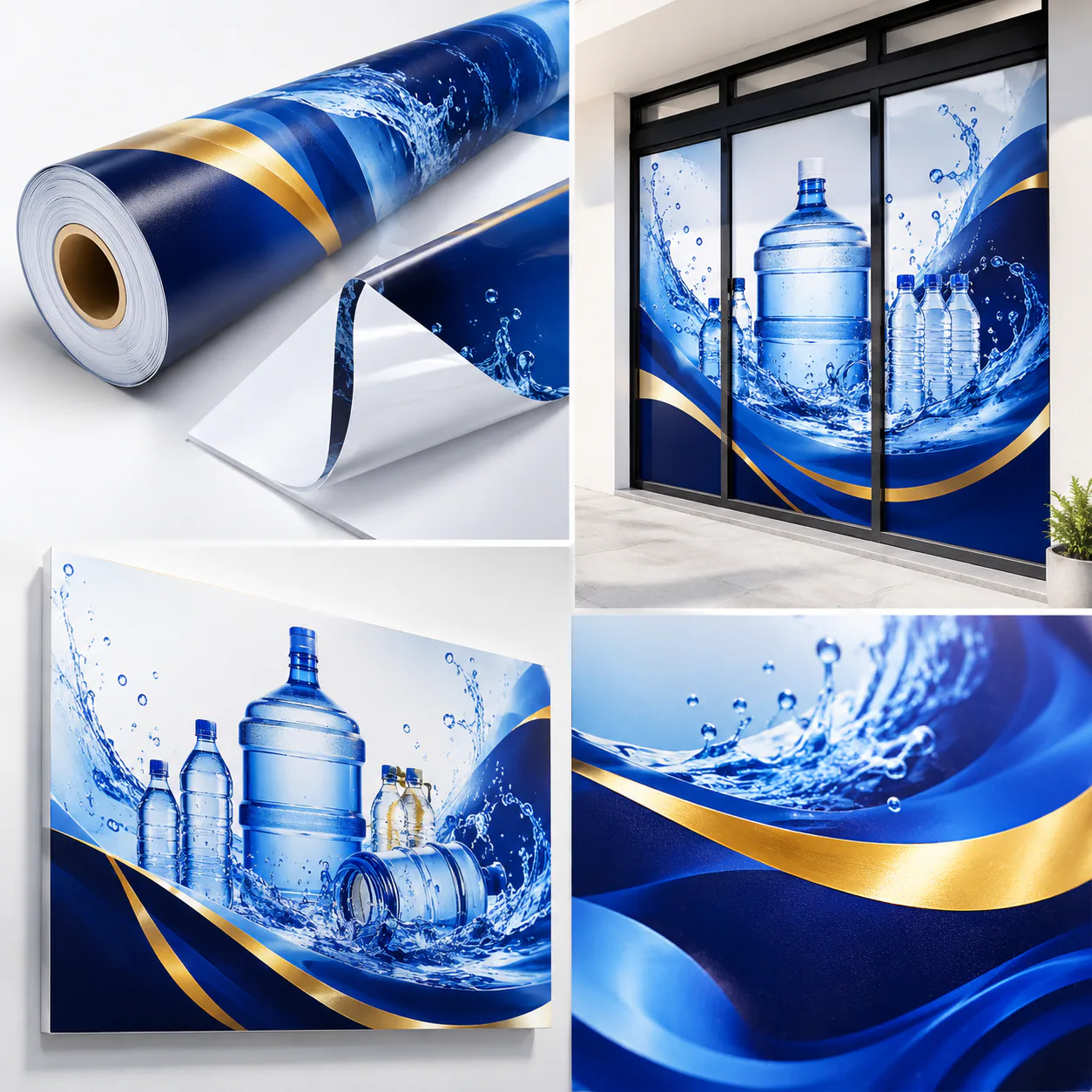Shop & Window Branding MO’ MART branding service image