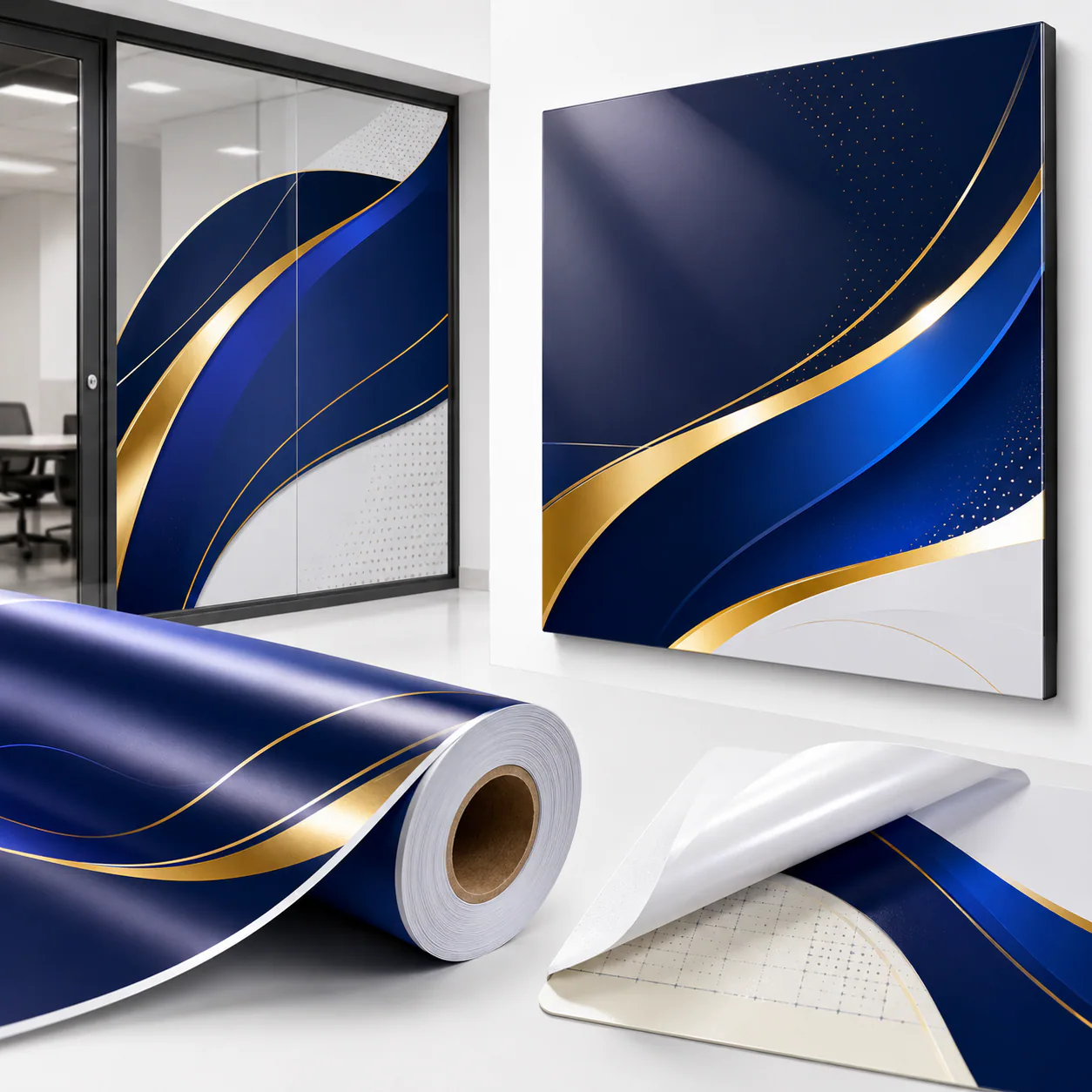 Sticker Banners MO’ MART branding service image