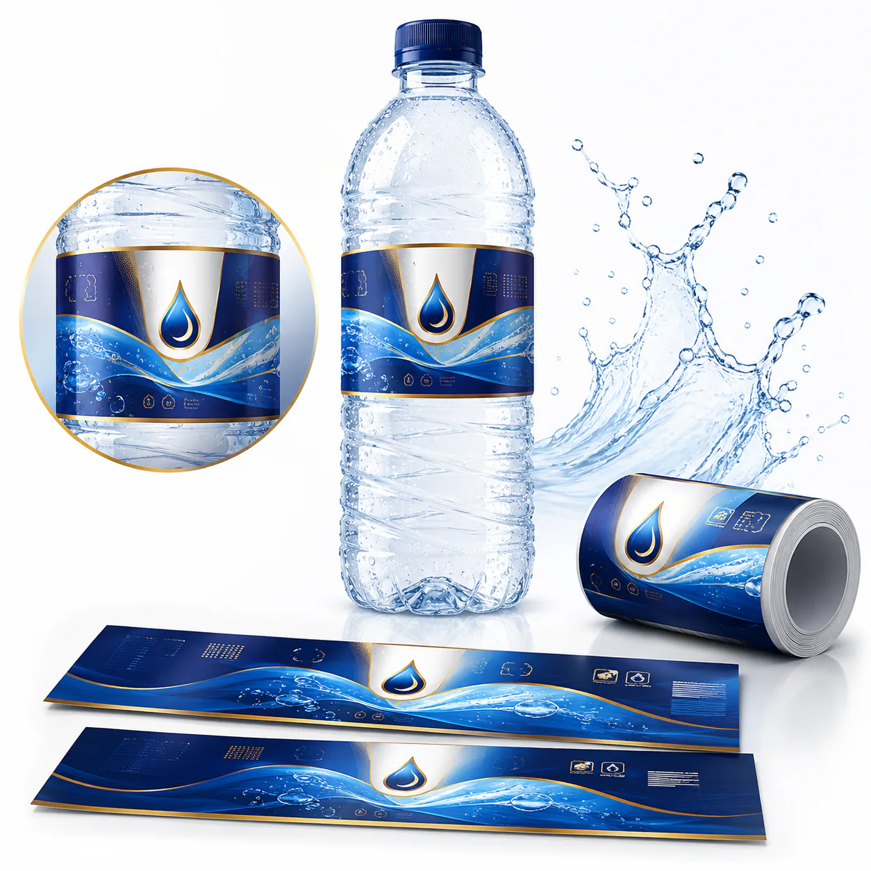 Water Bottle Labels