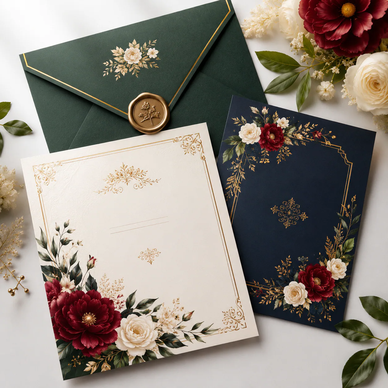 Wedding Invitations MO’ MART branding service image